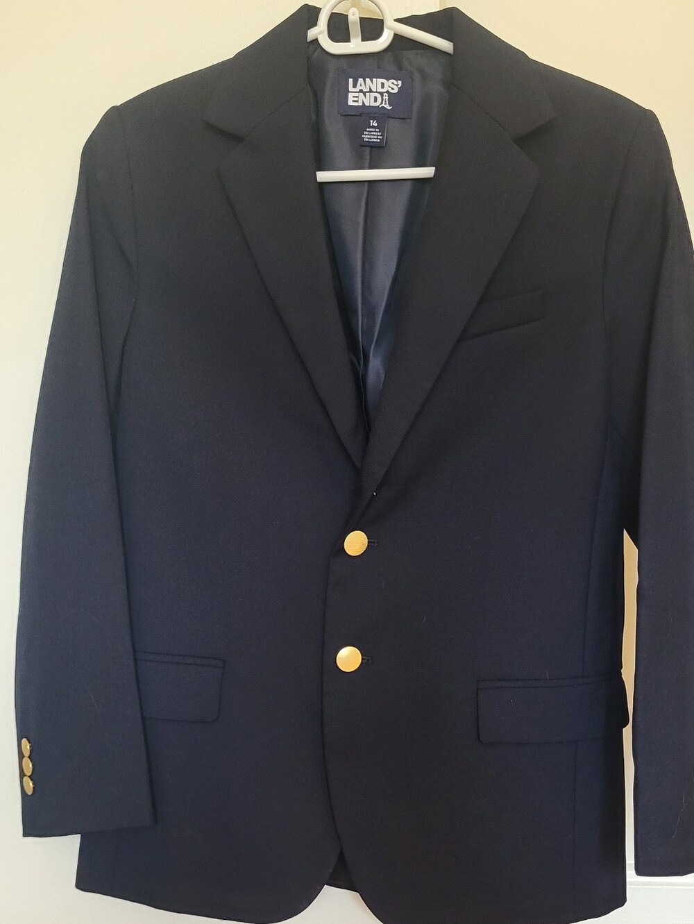 Boys Navy Blue Blazer